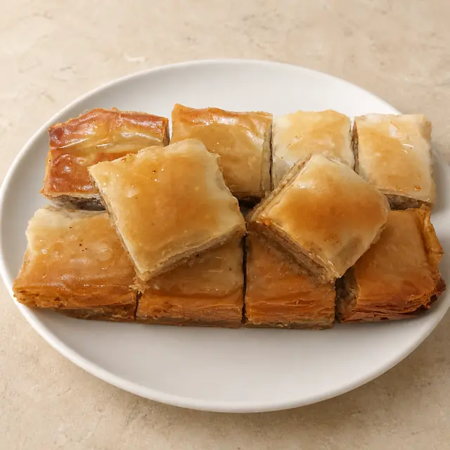 Plato de Baklava