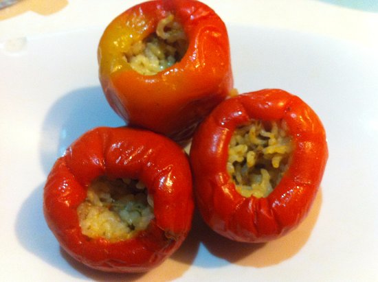 Morrones Rellenos